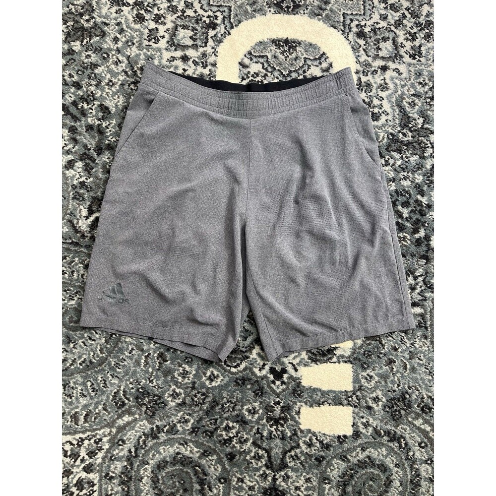 Adidas Men's Axis Woven 3.0 Training Shorts Size Medium Gray